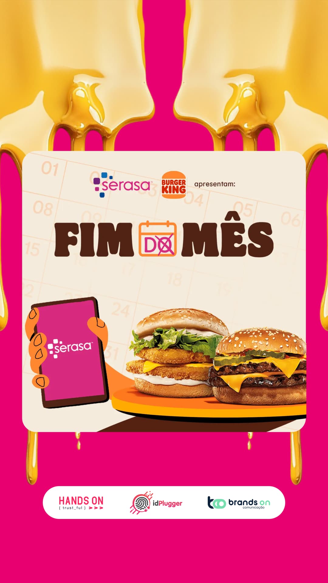 Serasa e Burger King — Fim do Mês Serasa e Burger King